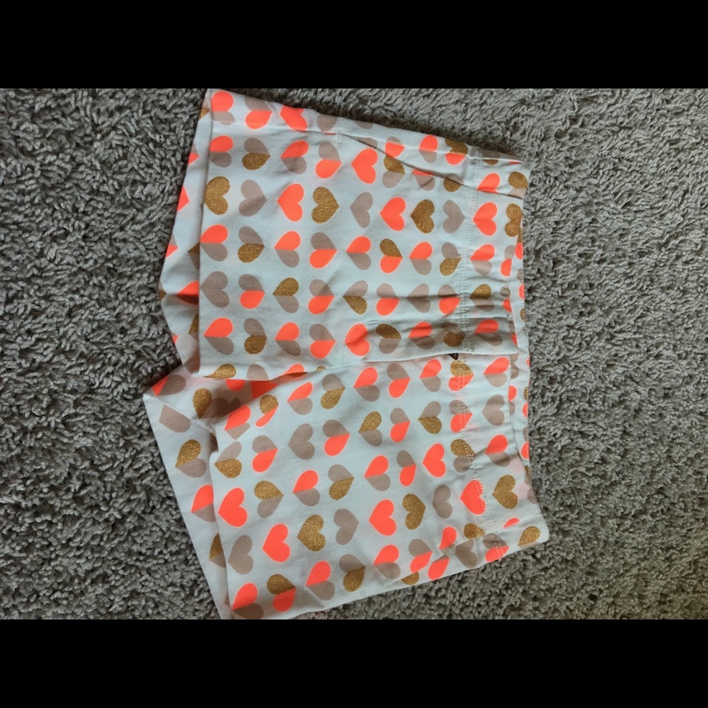 Crewcuts heart shorts